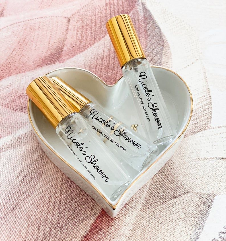 Hand Sanitizer with Alcohol Spray Sanitizer Bottles Hand Sanitizer Spray Bottles Mini Purse Size San personalised hand sanitizer to make a small wedding fun
