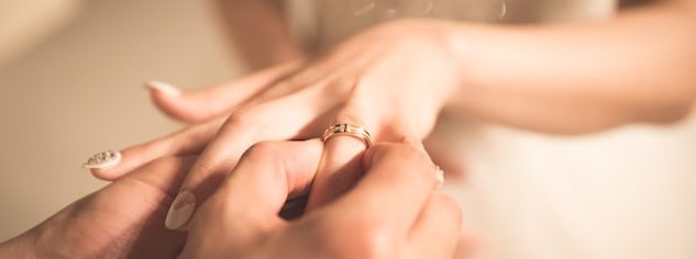 ring warming ceremony with the celebrant angel aberdeen humanist weddings aberdeen