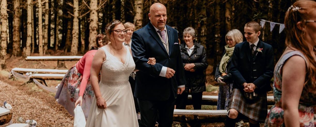 alternative ways of walking down the aisle alternative ways of walking down the aisle with the celebrant angel aberdeen humanist weddings aberdee