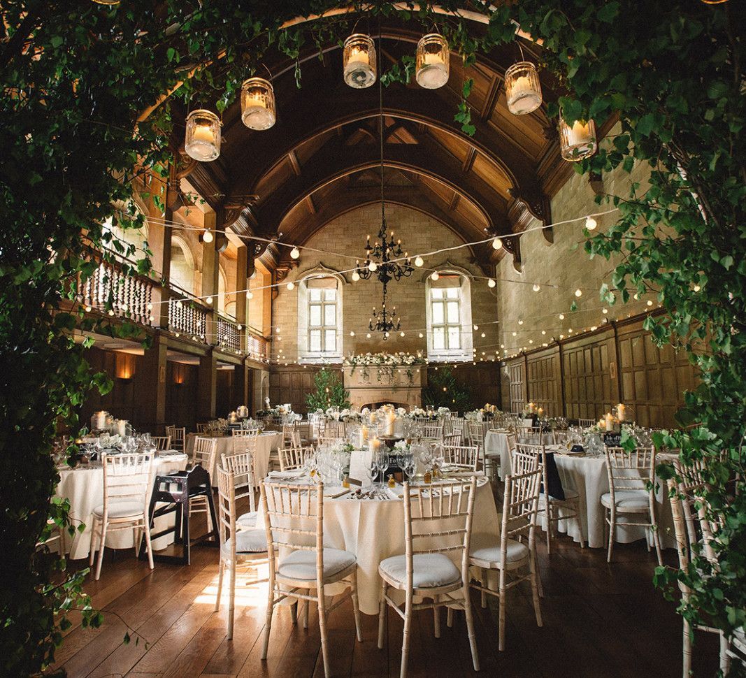 wedding reception ideas how to choose a wedding venue room set in an old church set up for a wedding with the celebrant angel