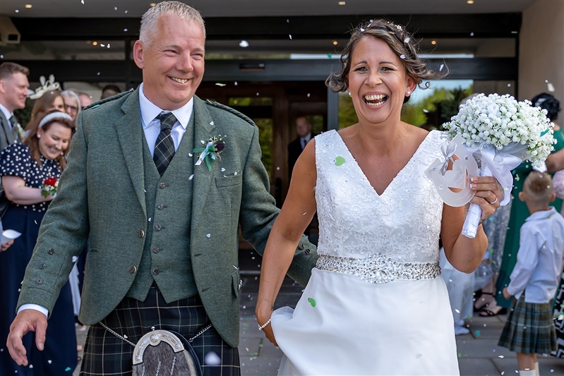 Kerry & Steven Kerry and steven walker wedding with the celebrant angel aberdeen