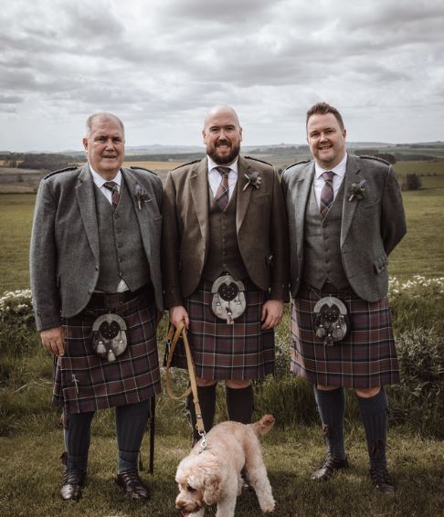 boys and dog boys and dog