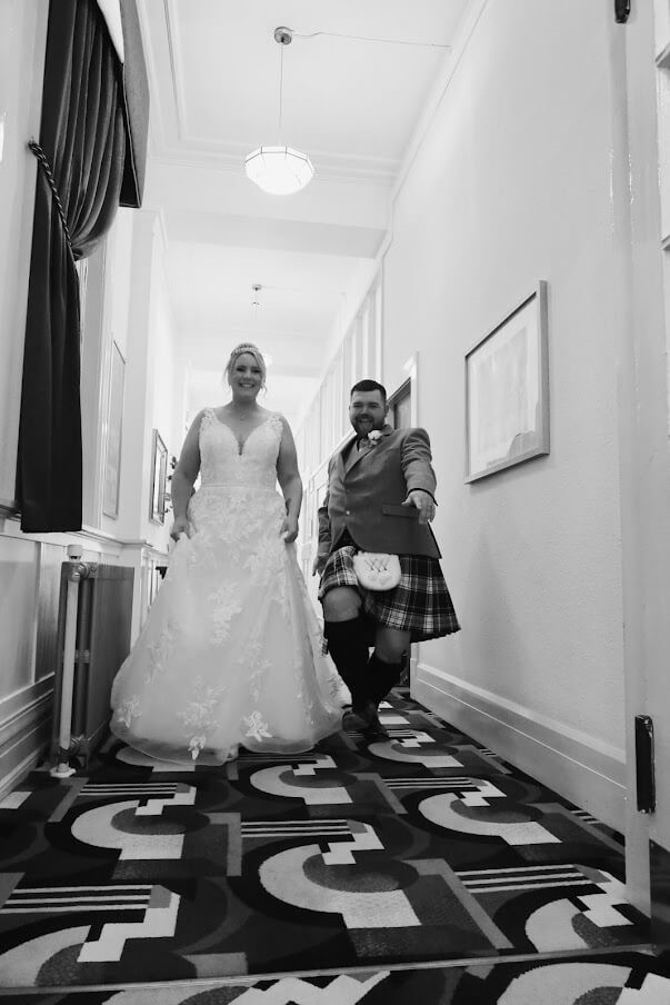 leanne and phils sliding wedding photo leanne and phils wedding beach ballroom aberdeen with the celebrant angel aberdeen