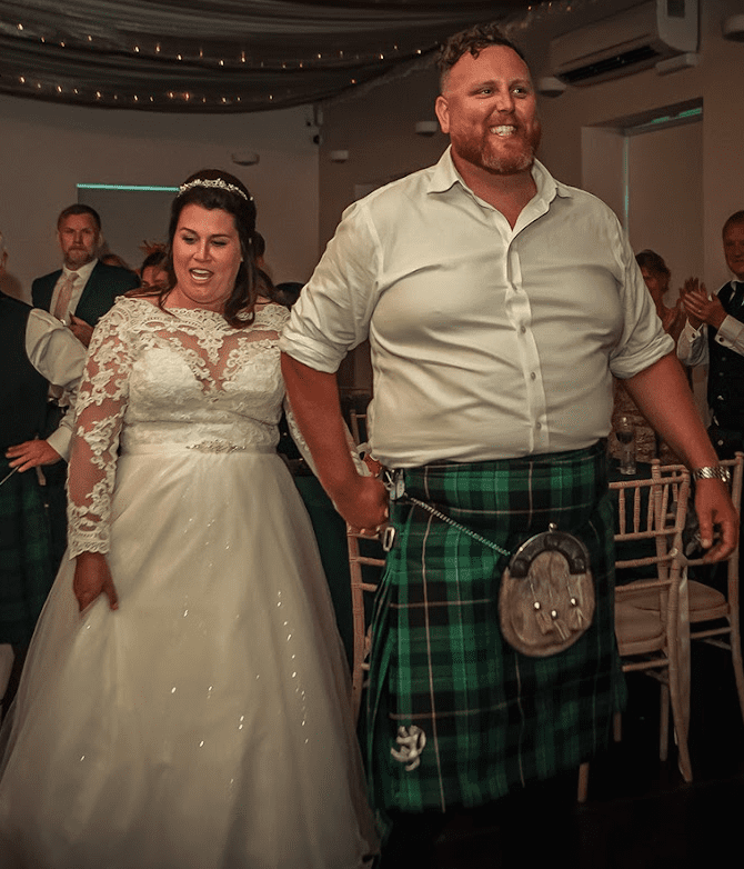 mo and gareth's wedding logie country house aberdeenshire wedding venue 