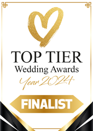 Top Tier Wedding Awards  Finalist logo