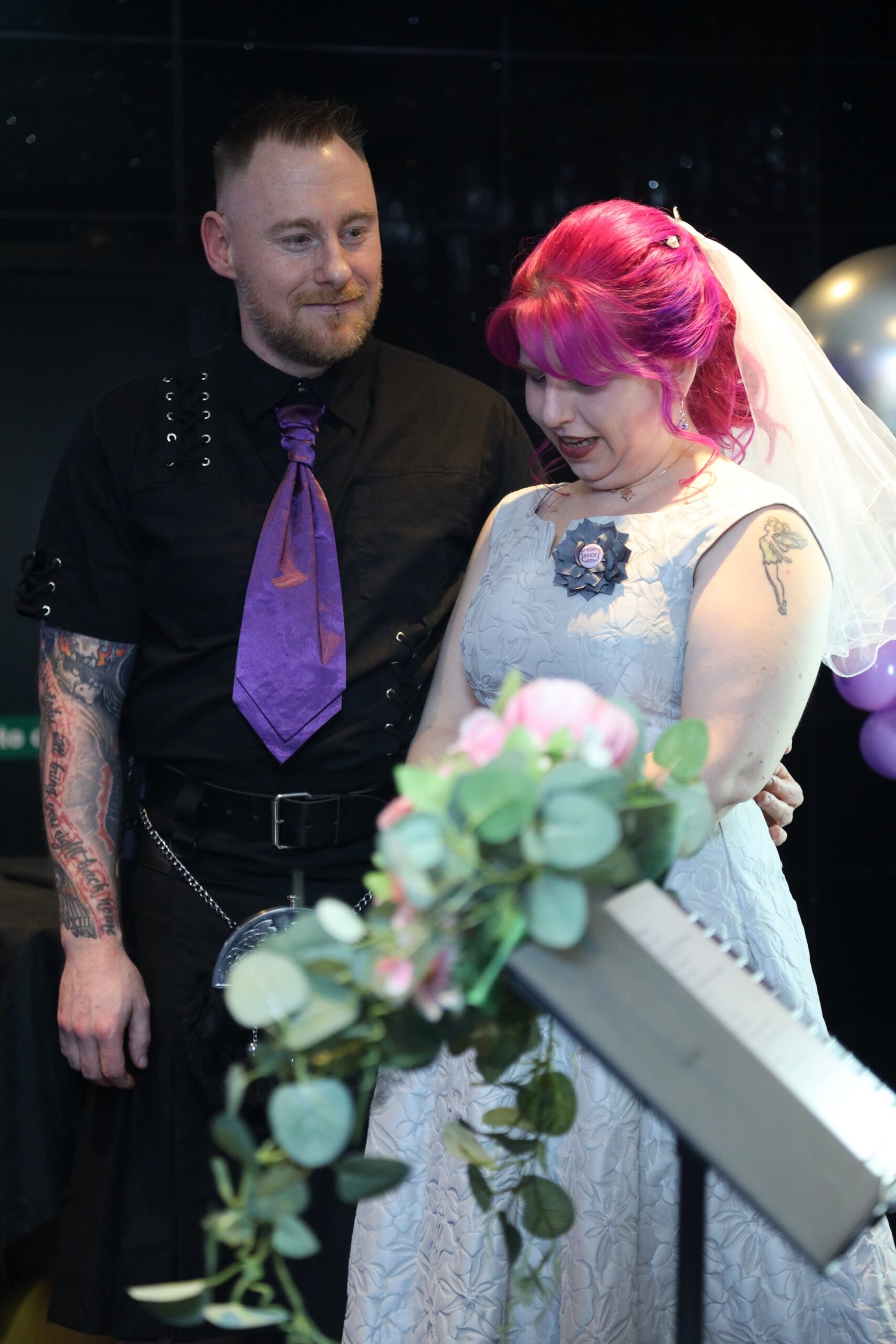 lindsey and cally Lindsey and cally's wedding with mary gibson the celebrant angel aberdeen