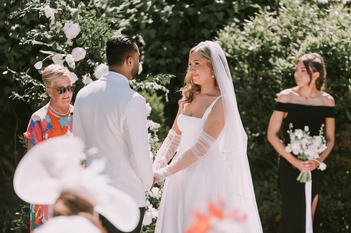 erin an zayn's wedding with mary gibson the celebrant angel aberdeen