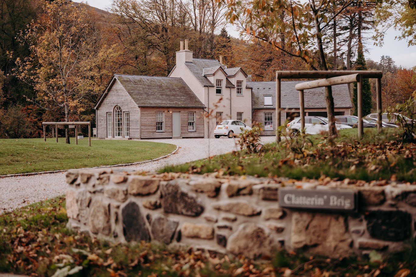 Clatterin Brig accommodation for couples with weddings at Aswanley wedding venue aberdeenshire