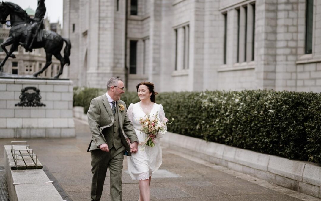 Claire and Richard’s Library Wedding