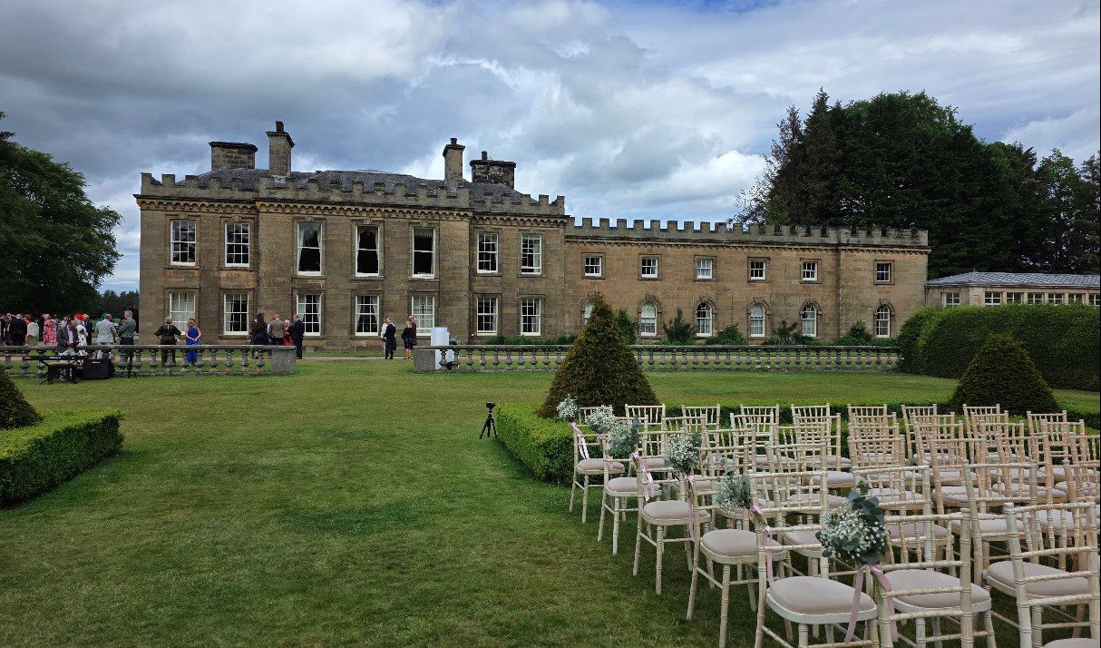 Gordon Castle wedding venue in Moray
