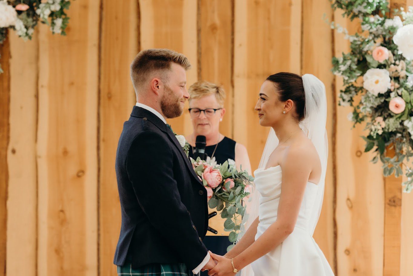 Emily and Will's wedding at Elrick House an all inclusive wedding venue in Aberdeenshire