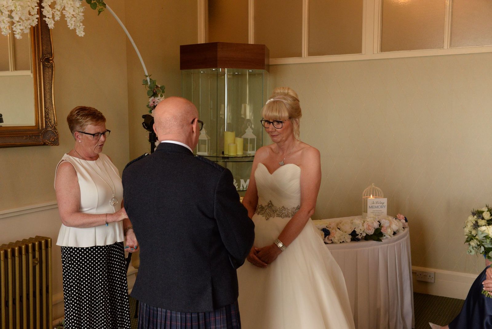 alison and sandy's wedding at the beach ballroom aberdeen