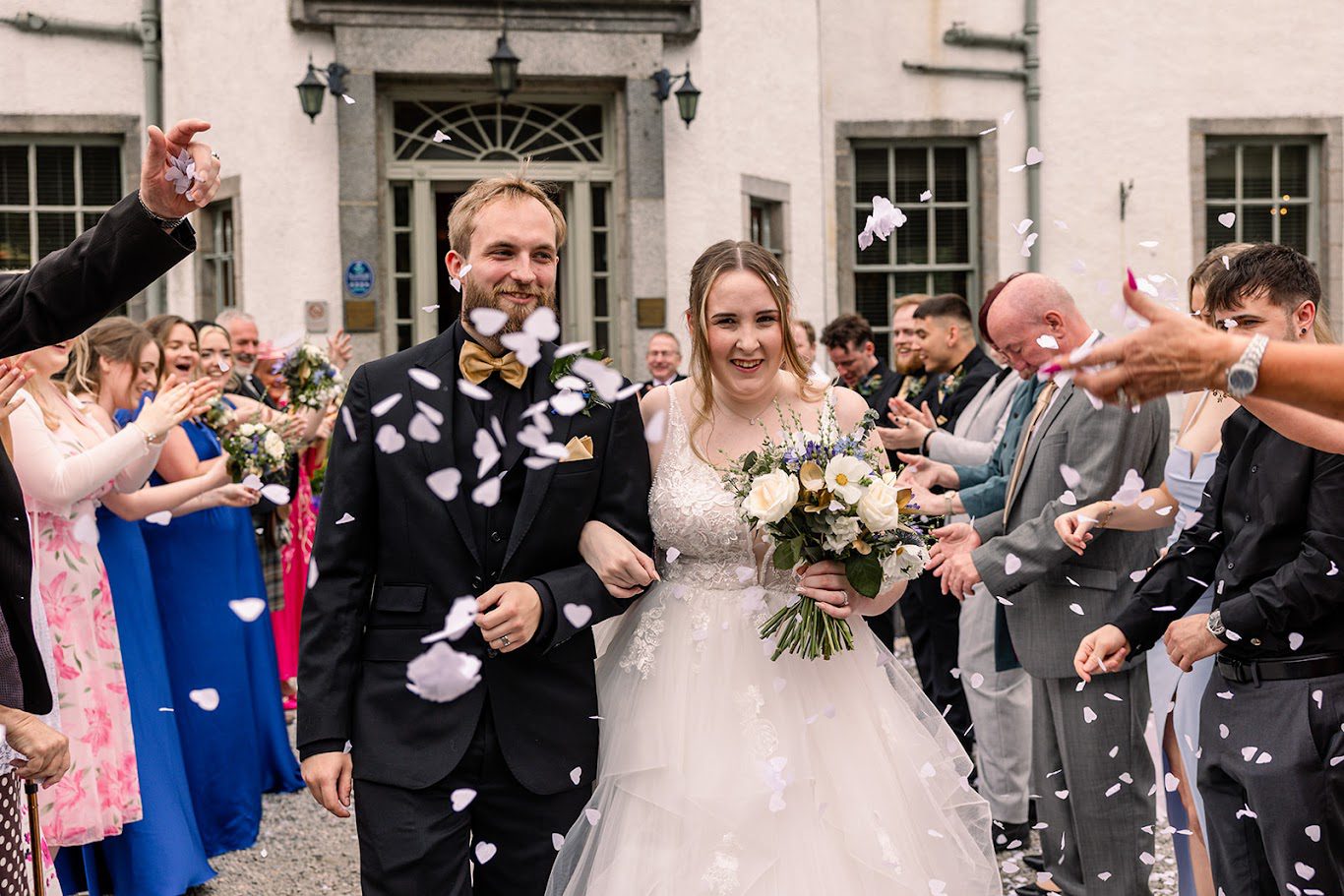 Rysia and Zaks wedding at Banchory Lodge Aberdeenshire