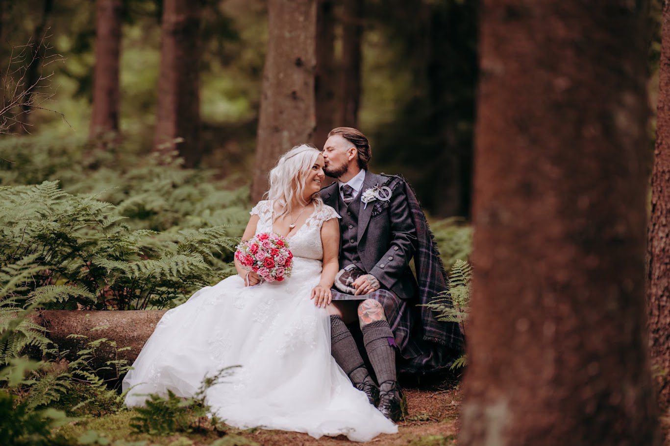 Nikki and Colin's wedding leonardo hotel aberdeen