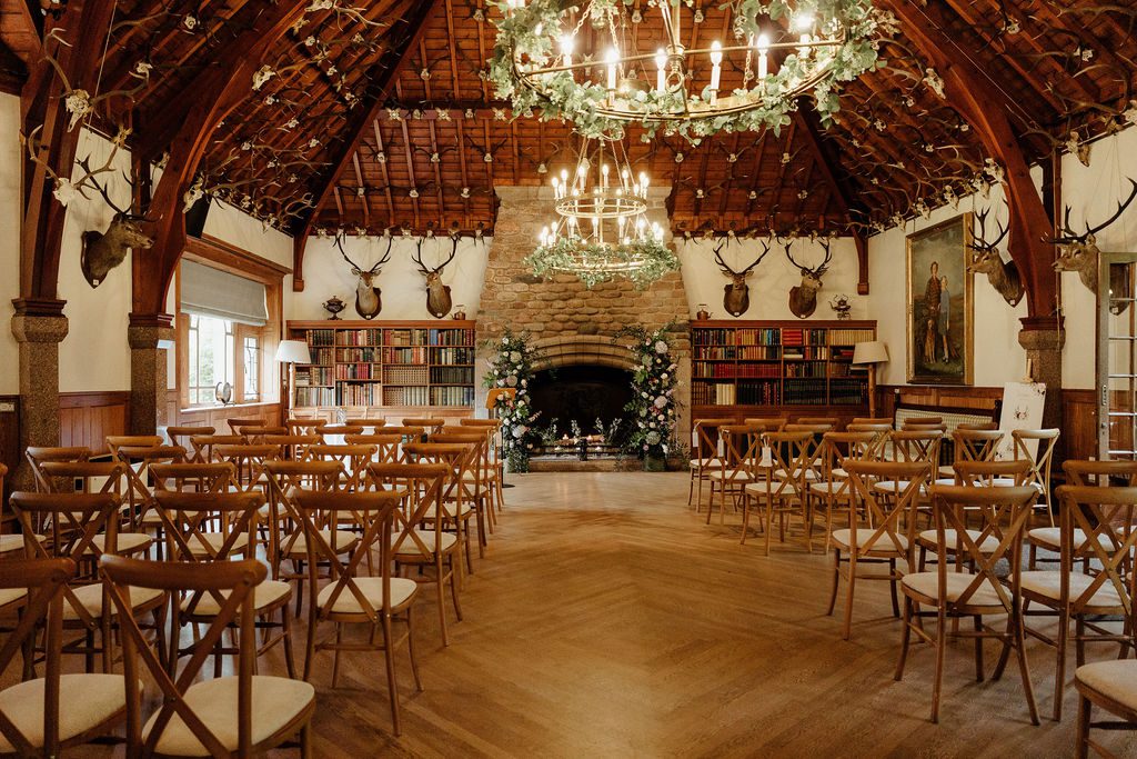 Natalie and Doug's wedding at Glen Tanar Estate Aberdeenshire