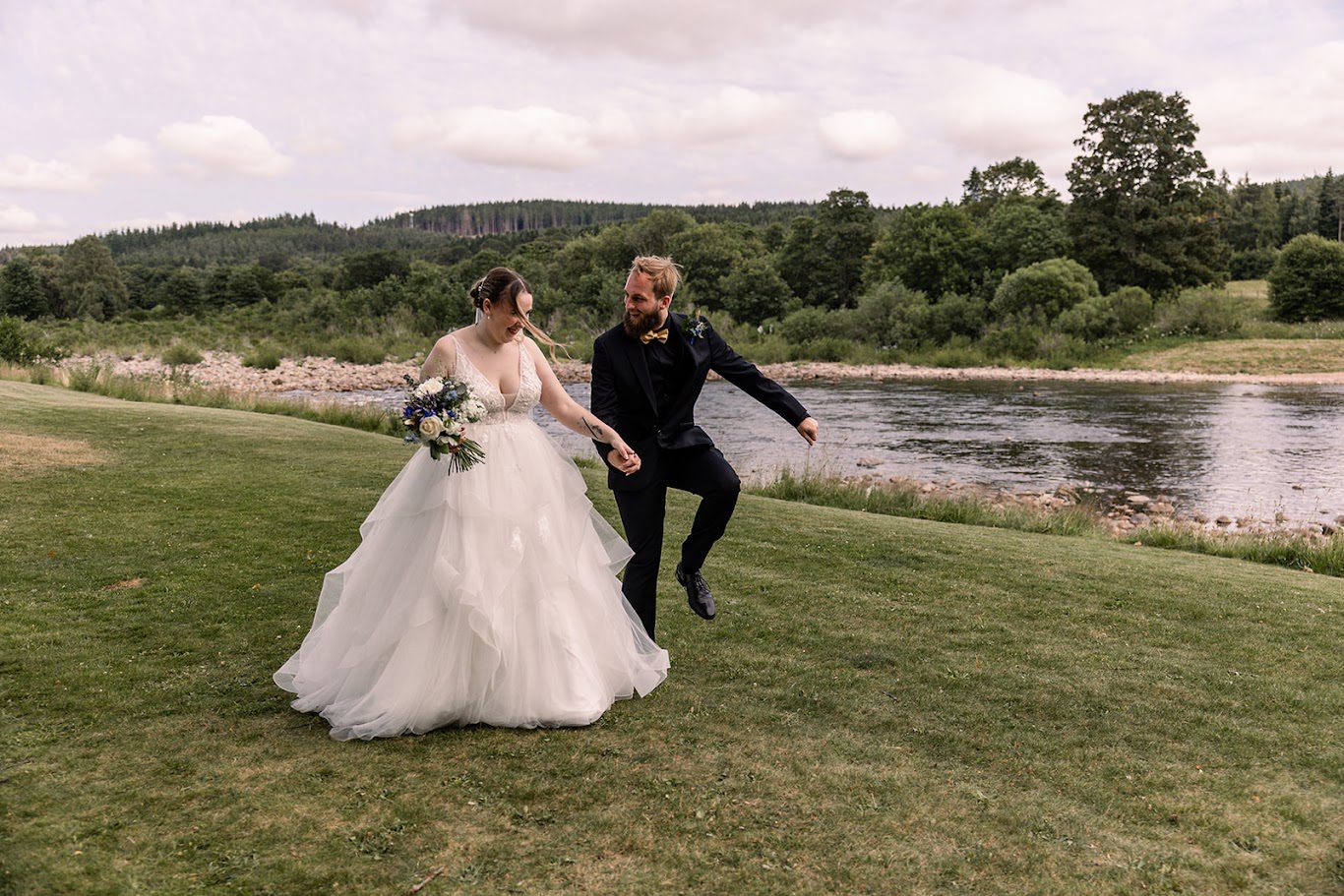 Rysia and Zaks wedding at Banchory Lodge Aberdeenshire