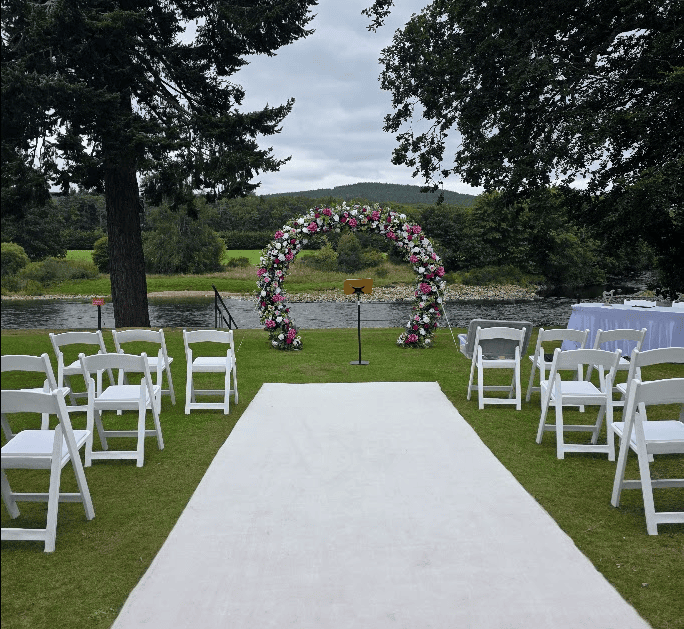 amy and graeme's wedding banchory lodge