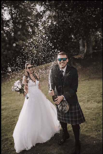 Lyndsey and Lachlan’s wedding – Banchory Lodge